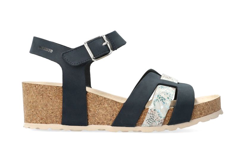 'Verana' women's sandal - Blue mix - Chaplinshoes'Verana' women's sandal - Blue mixMephisto