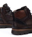 'Vigo' men's lace - zip boot - Dark brown - Chaplinshoes'Vigo' men's lace - zip boot - Dark brownPikolinos