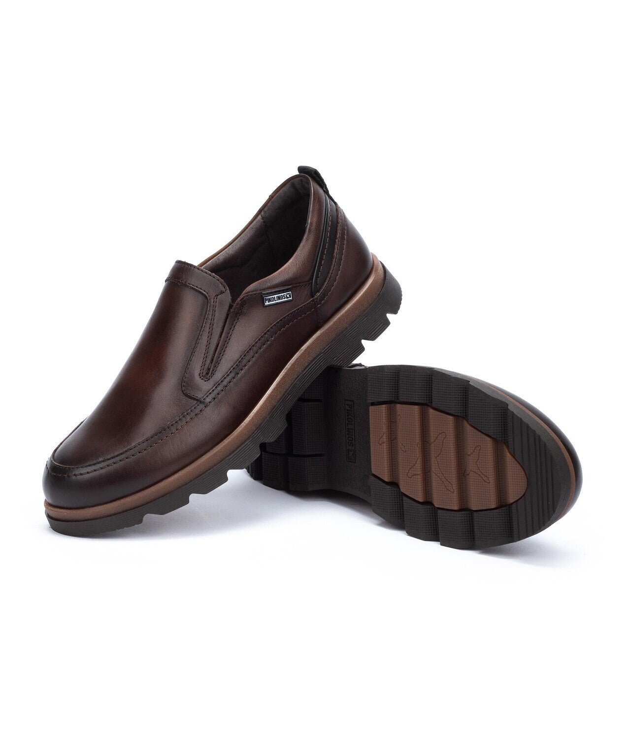 'Vigo' herenloafer - Donkerbruin - Chaplinshoes'Vigo' herenloafer - DonkerbruinPikolinos
