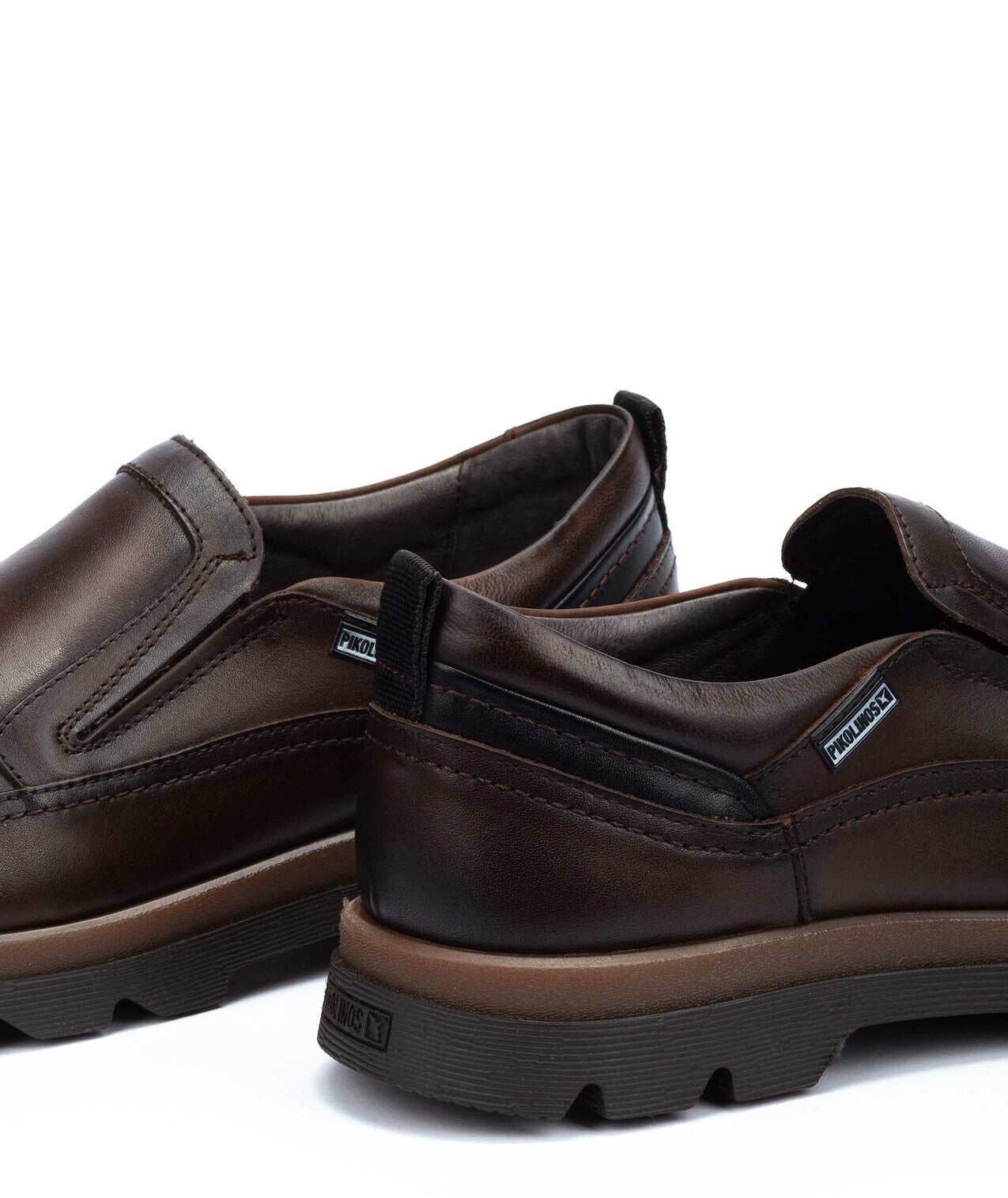 'Vigo' herenloafer - Donkerbruin - Chaplinshoes'Vigo' herenloafer - DonkerbruinPikolinos
