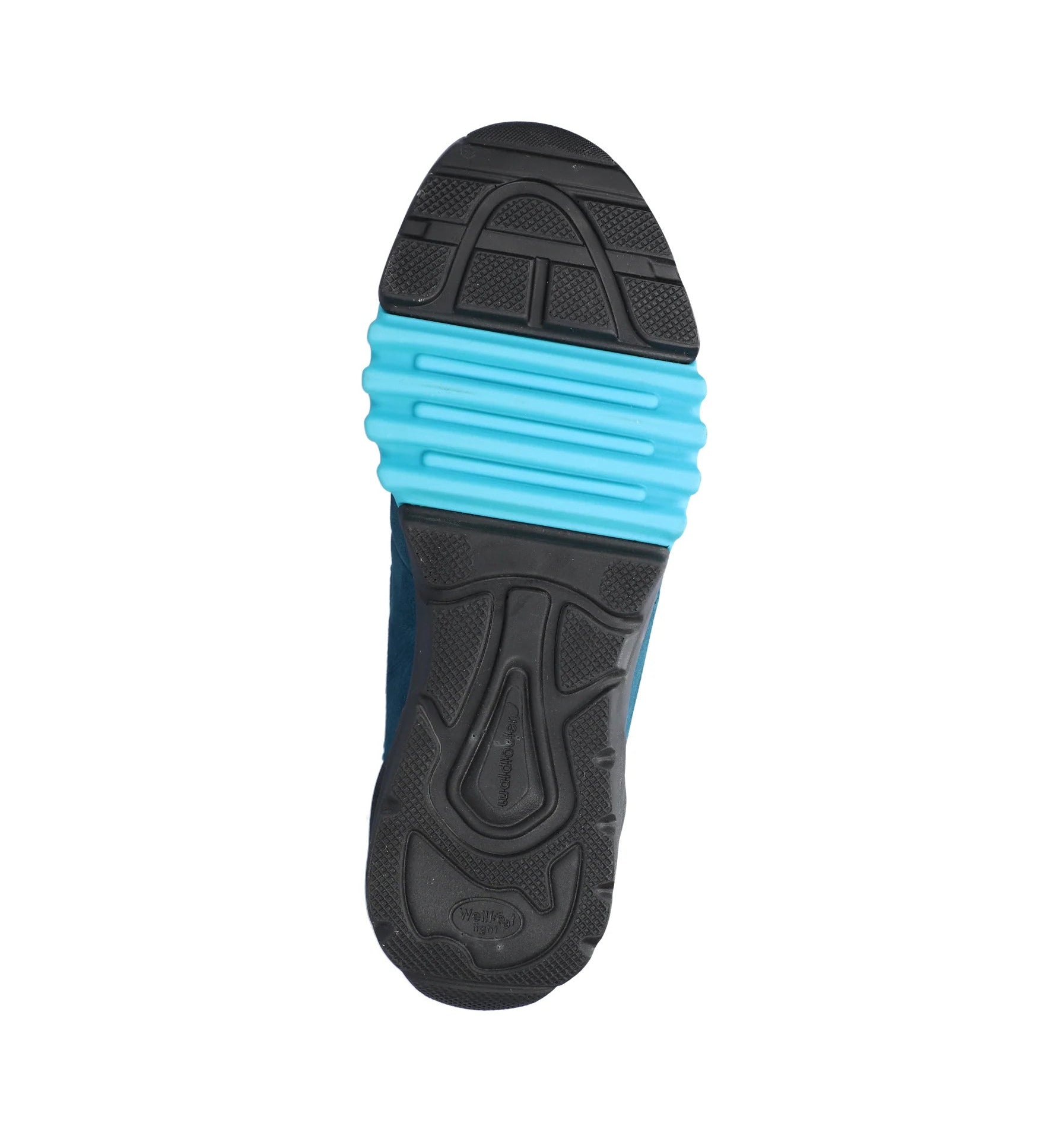 'H-Amiata' Bota impermeable para caminar de ajuste ancho (H) para mujer - azul