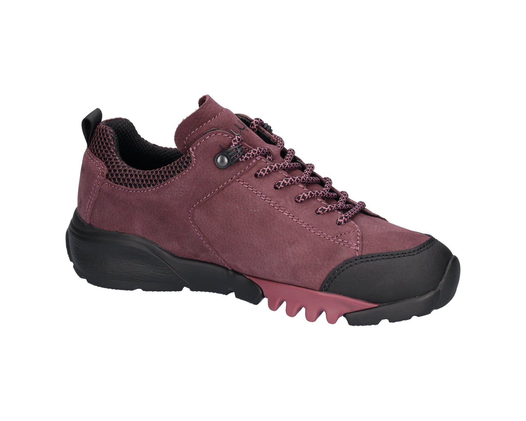 Sneaker da passeggio impermeabile da donna "H-Amiata" a vestibilità ampia (H) - rossa