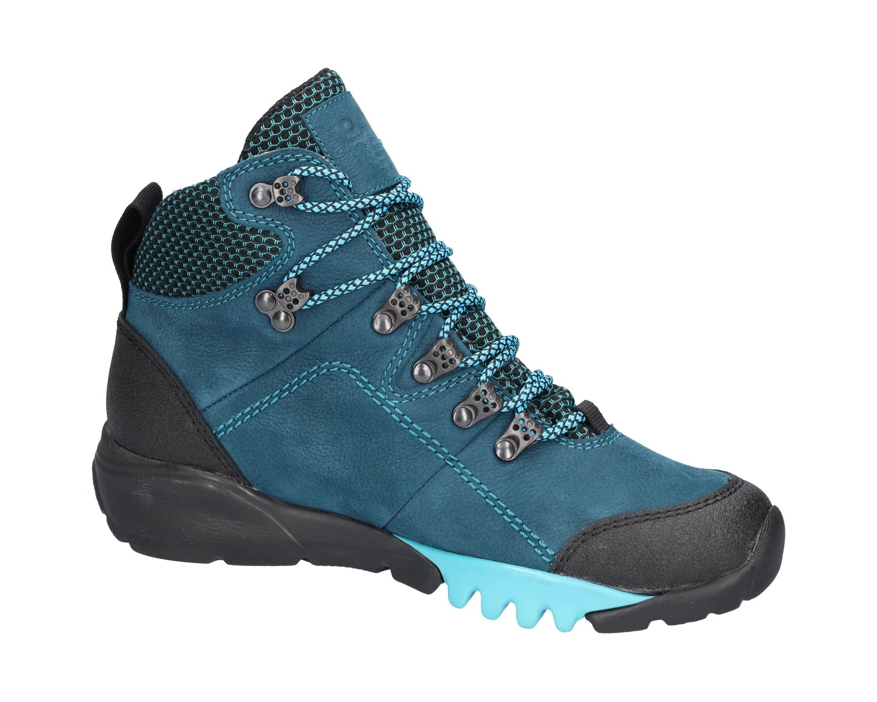 'H-Amiata' Bota impermeable para caminar de ajuste ancho (H) para mujer - azul