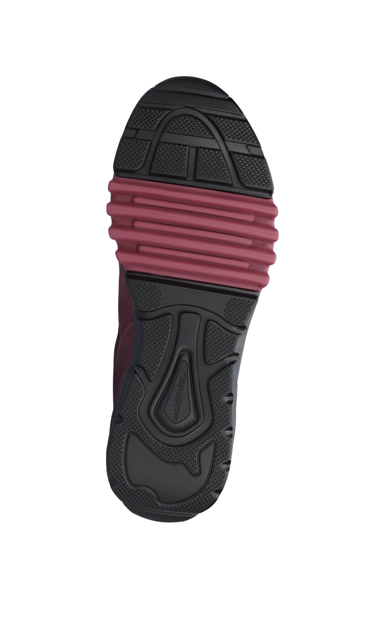 Sneaker da passeggio impermeabile da donna "H-Amiata" a vestibilità ampia (H) - rossa