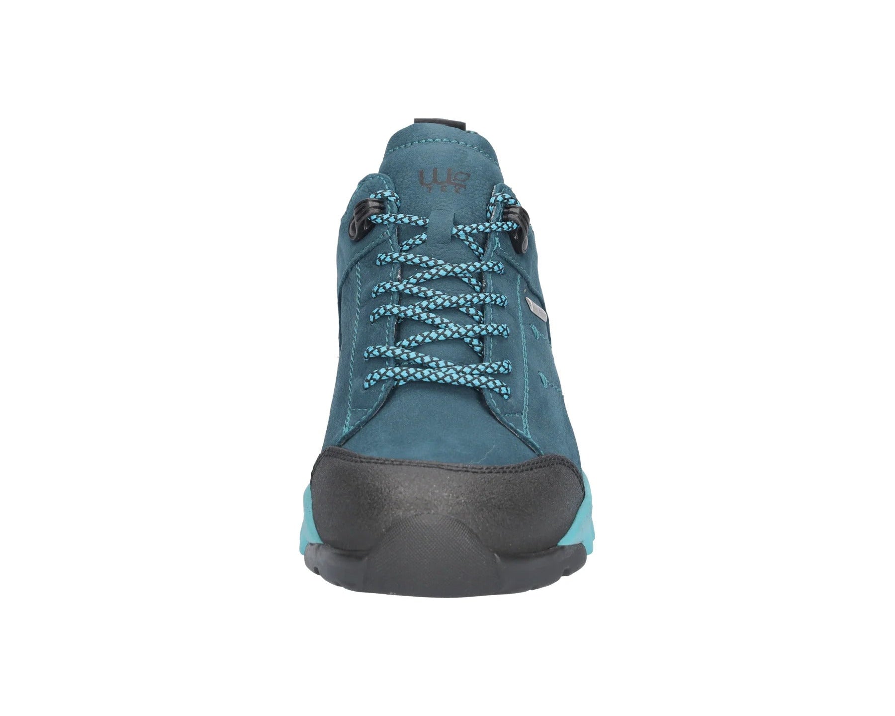 'H-Amiata' women's wide fit (H) waterproof walking sneaker - blue