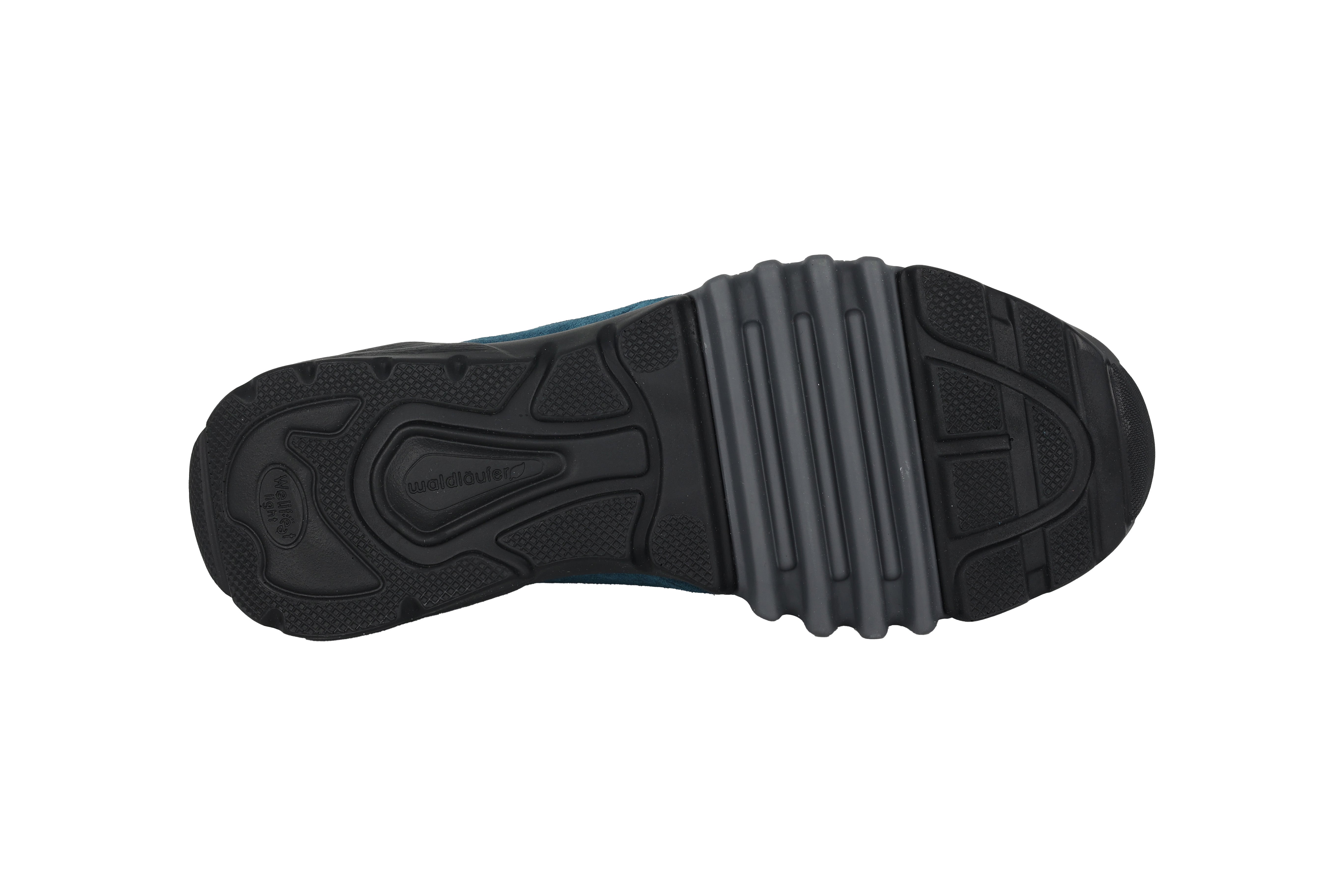 'H-Amiata' waterdichte dameswandellaars met brede pasvorm (H) - blauw