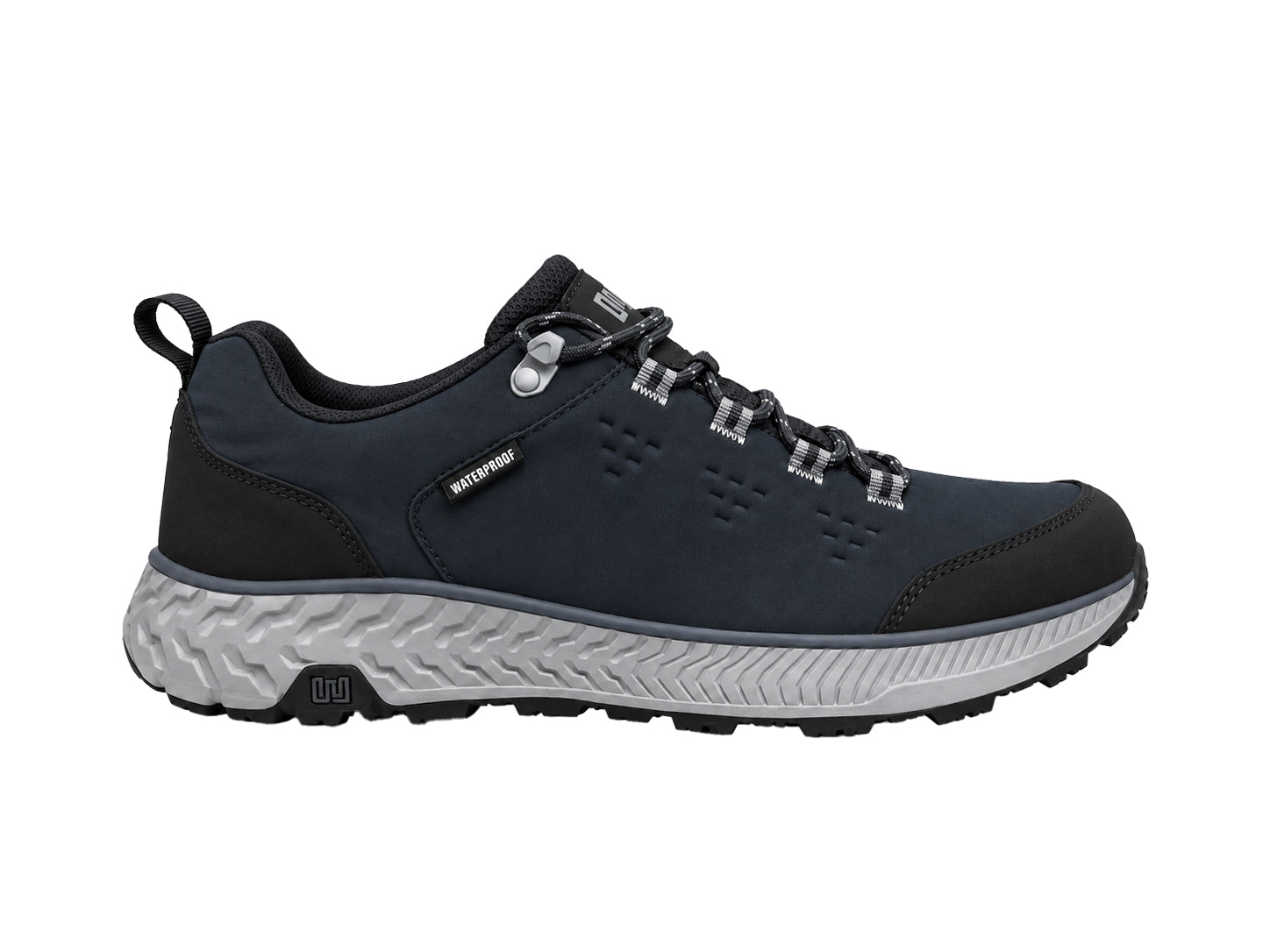 'H-Michi' mænds wide fit (H) udendørs sneakers - blå