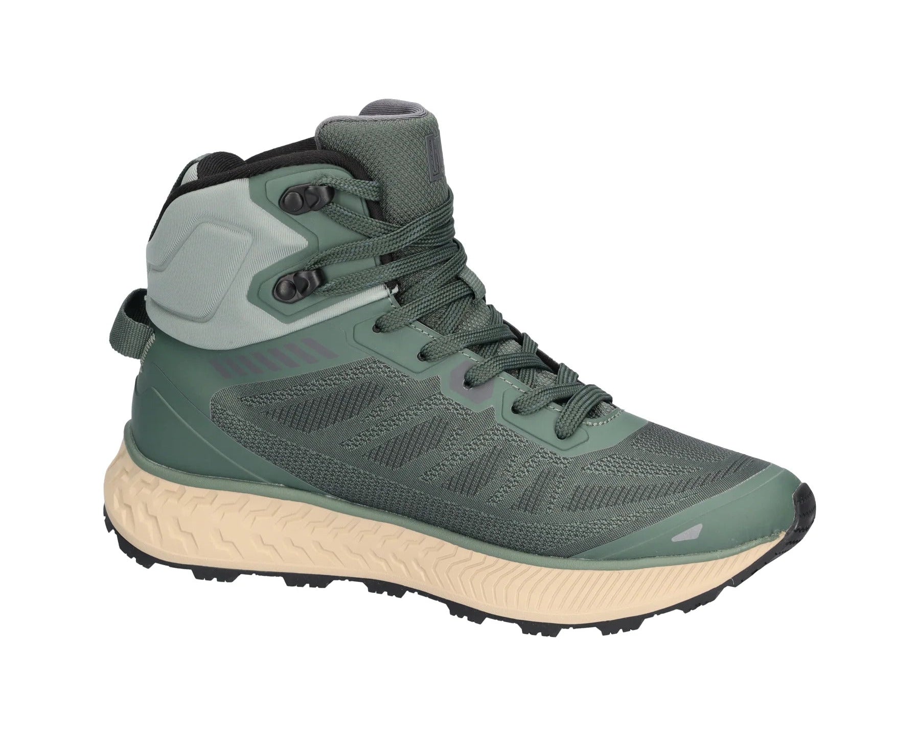 'H-Milli' women's wide fit (H) lace-up ankle boot - green