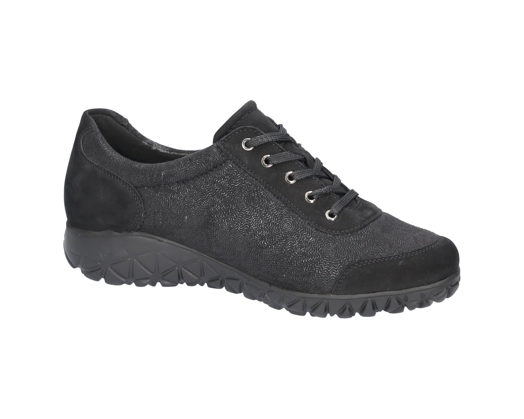 Baskets coupe large (H) pour femme 'H-Freya' - Vert