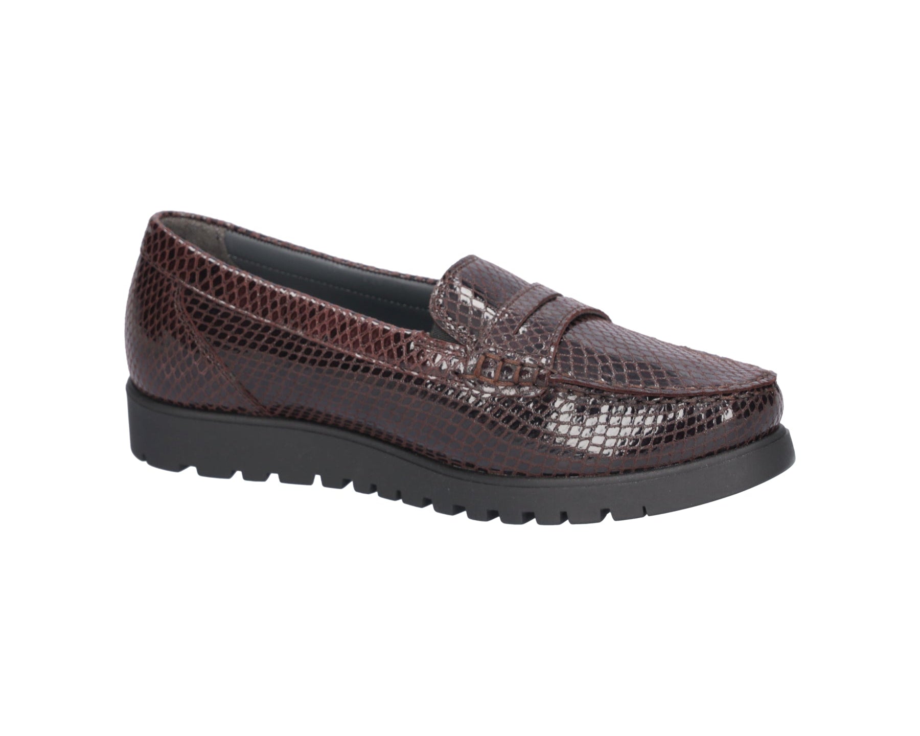 Damen-Loafer „H-Bruni“ mit weiter Passform (H) – Blau