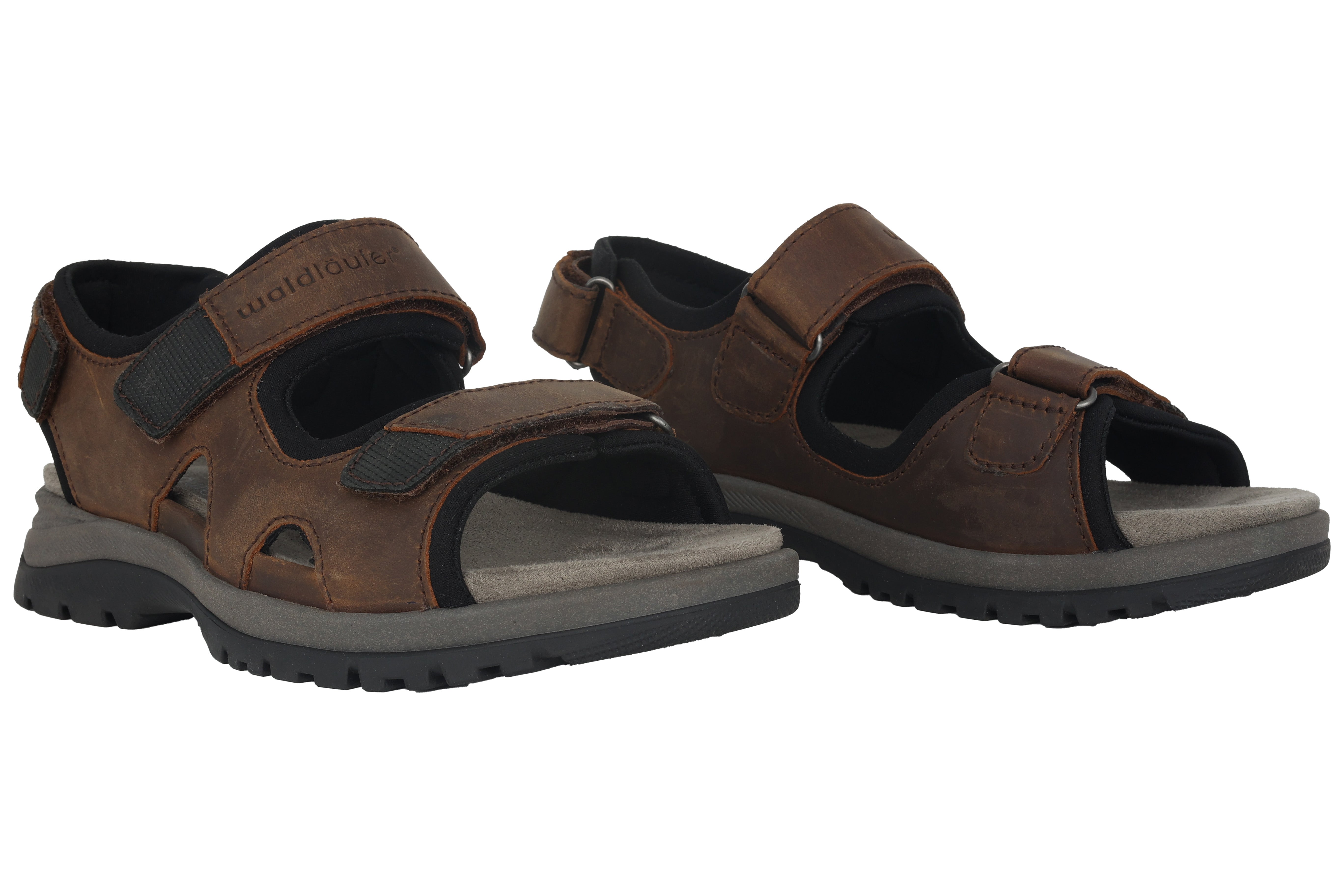 'H-Taro' men's wide fit (H) sandal - brown