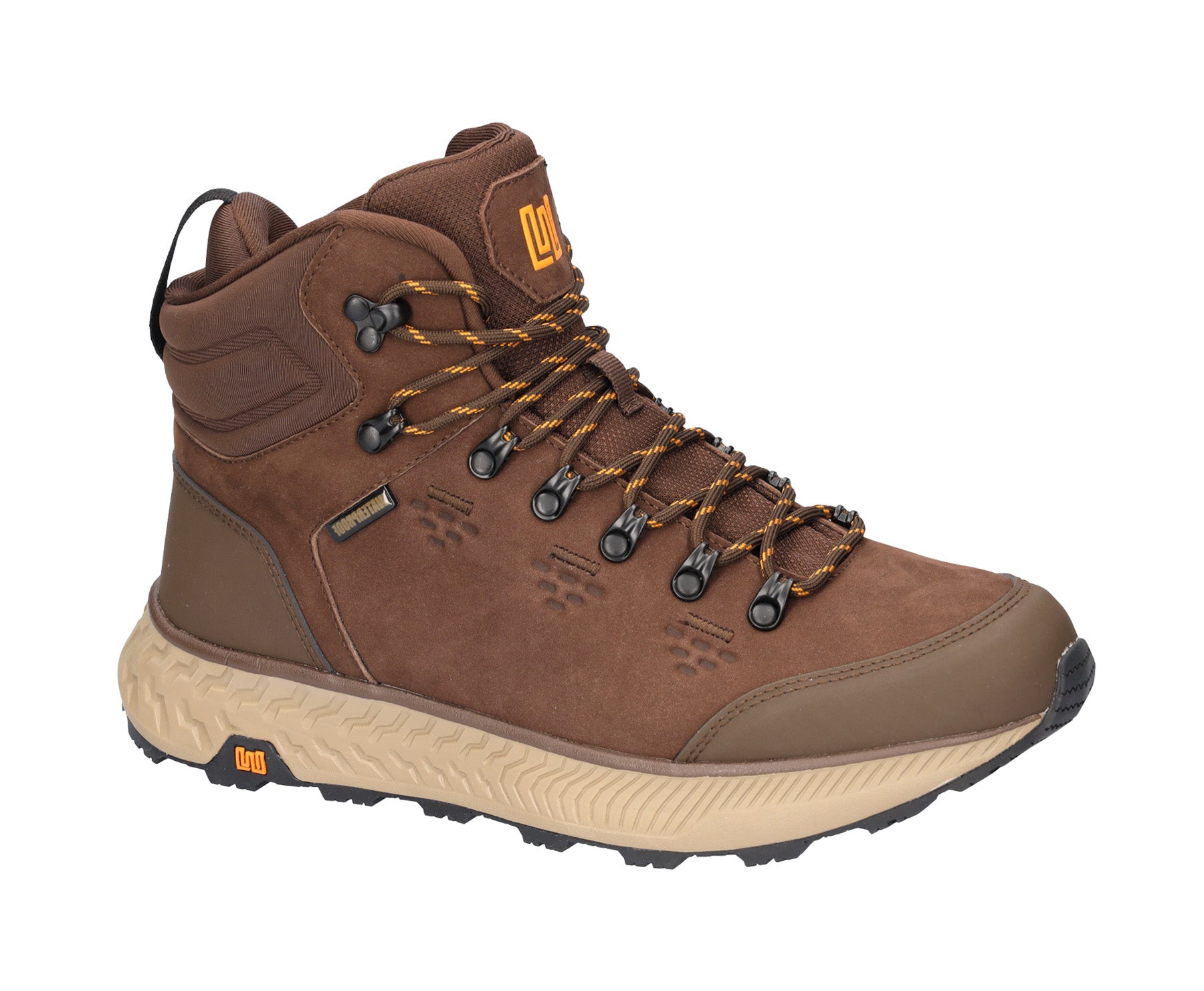 'H-Michi' men's wide fit (H) ankle boot - brown