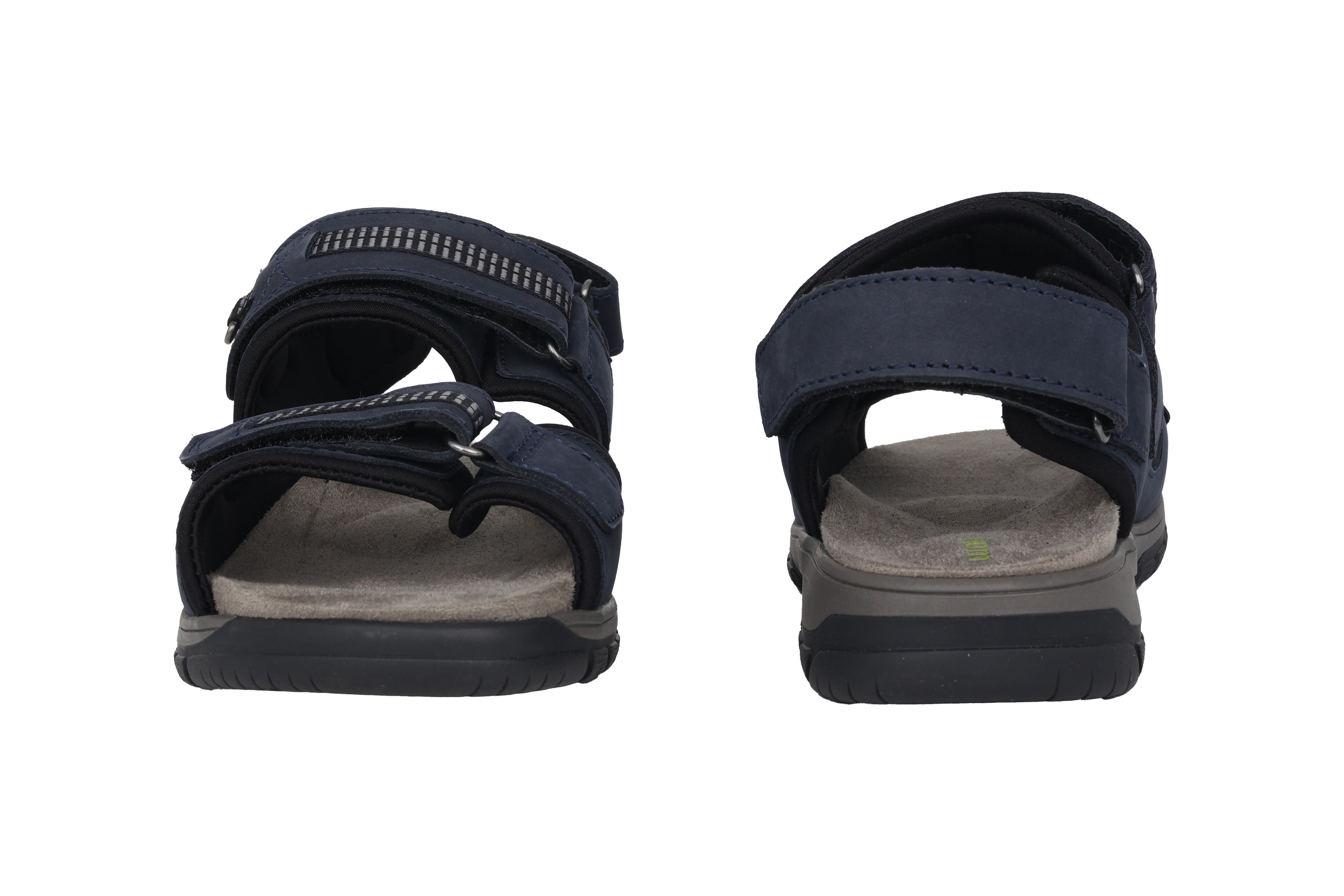 'Harald' men's wide fit (H) sandal - blue