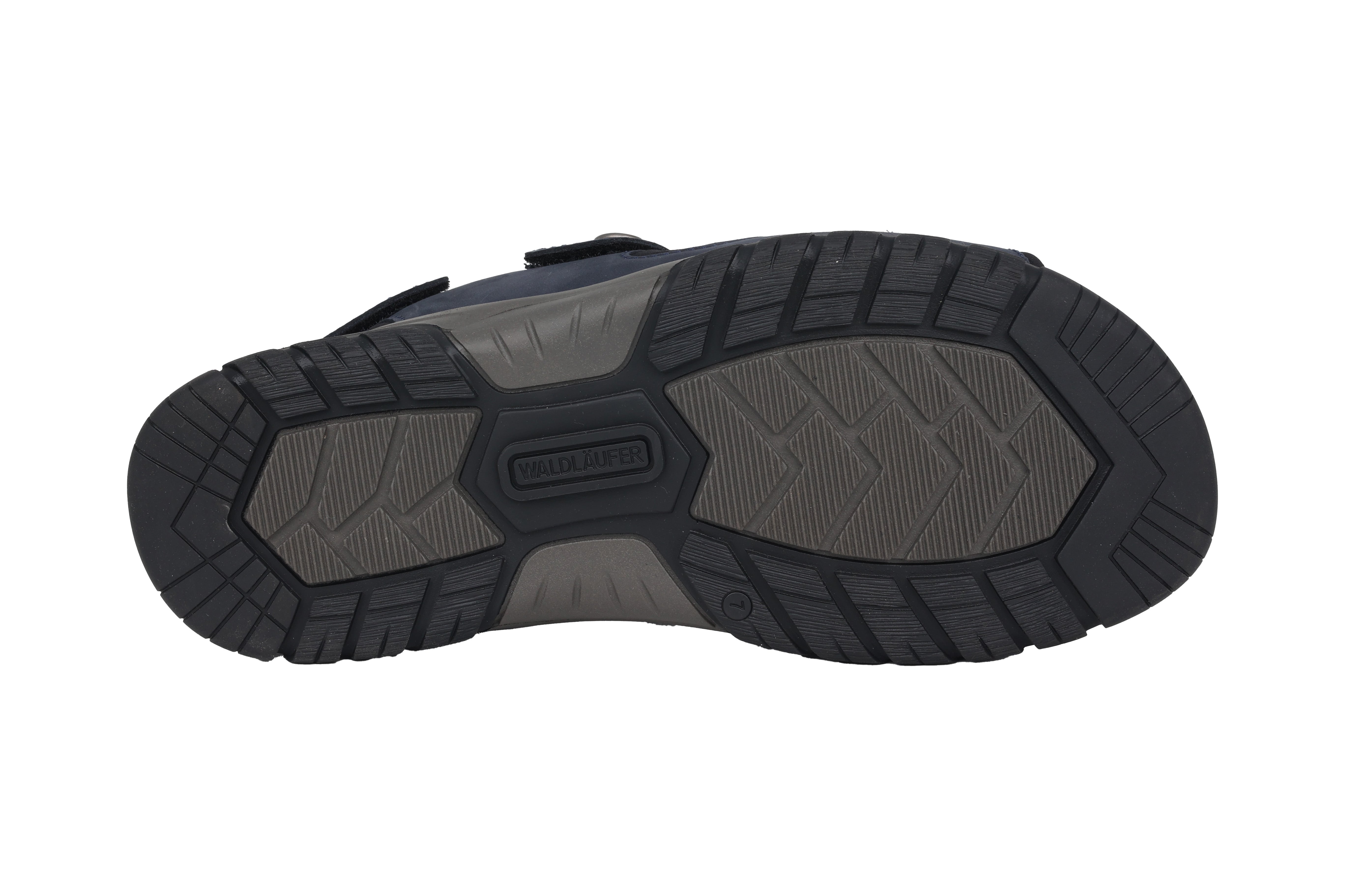 'Harald' men's wide fit (H) sandal - blue