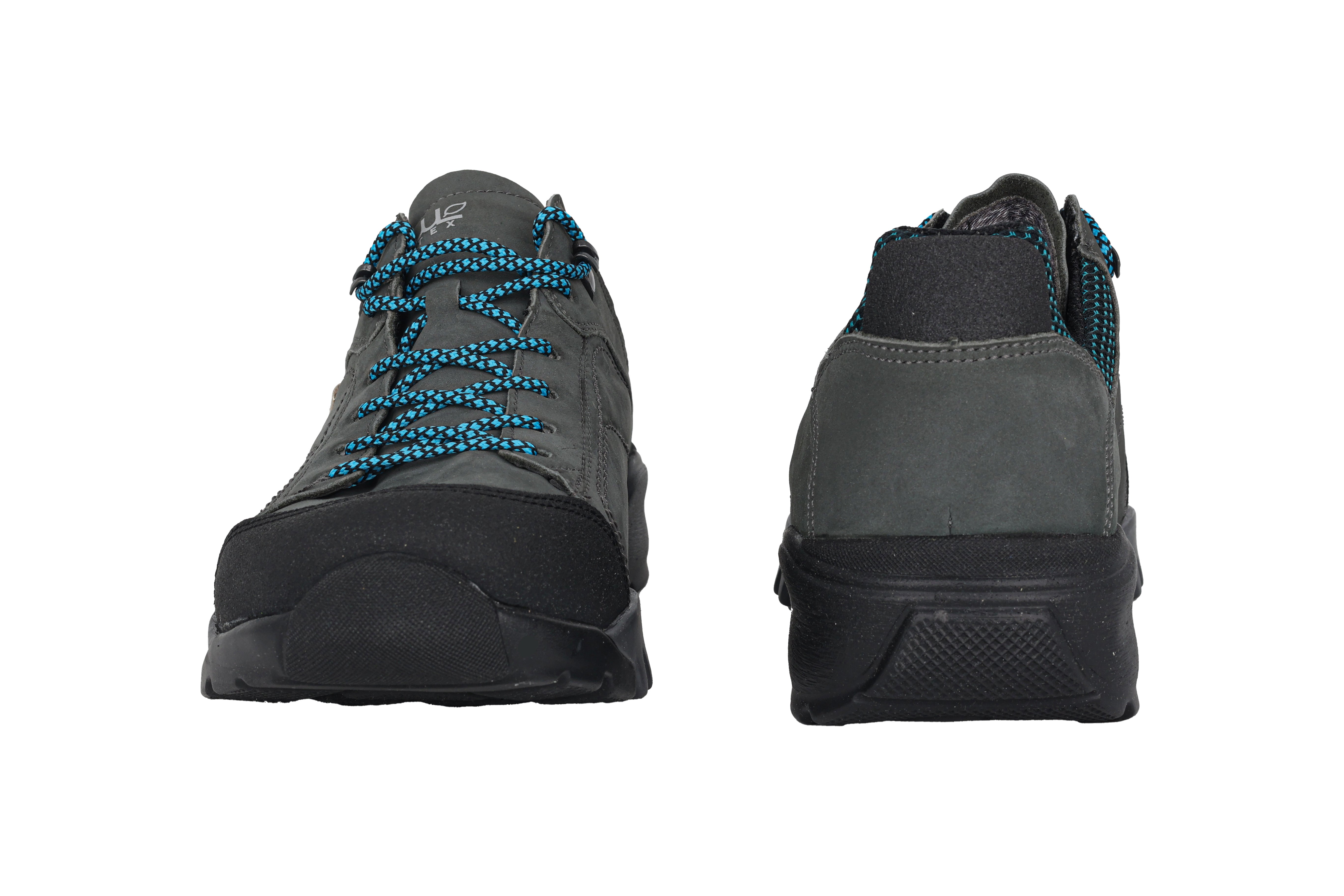 'H-Fritz' men's wide fit (H) waterproof walking lace-up shoes - Grey