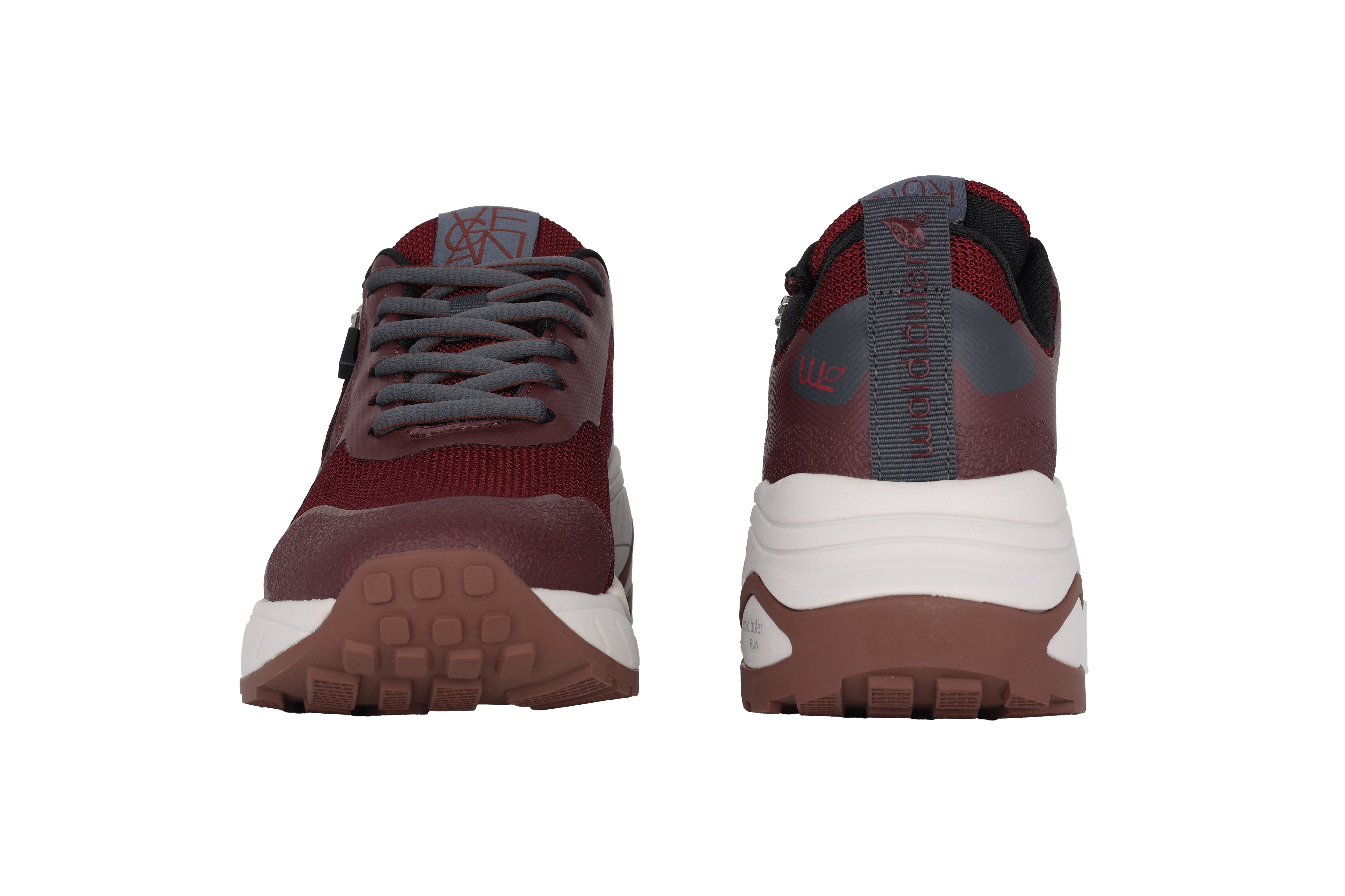 Weit geschnittener (H) Walking-Laufsneaker „H Pepper“ für Damen – Rot
