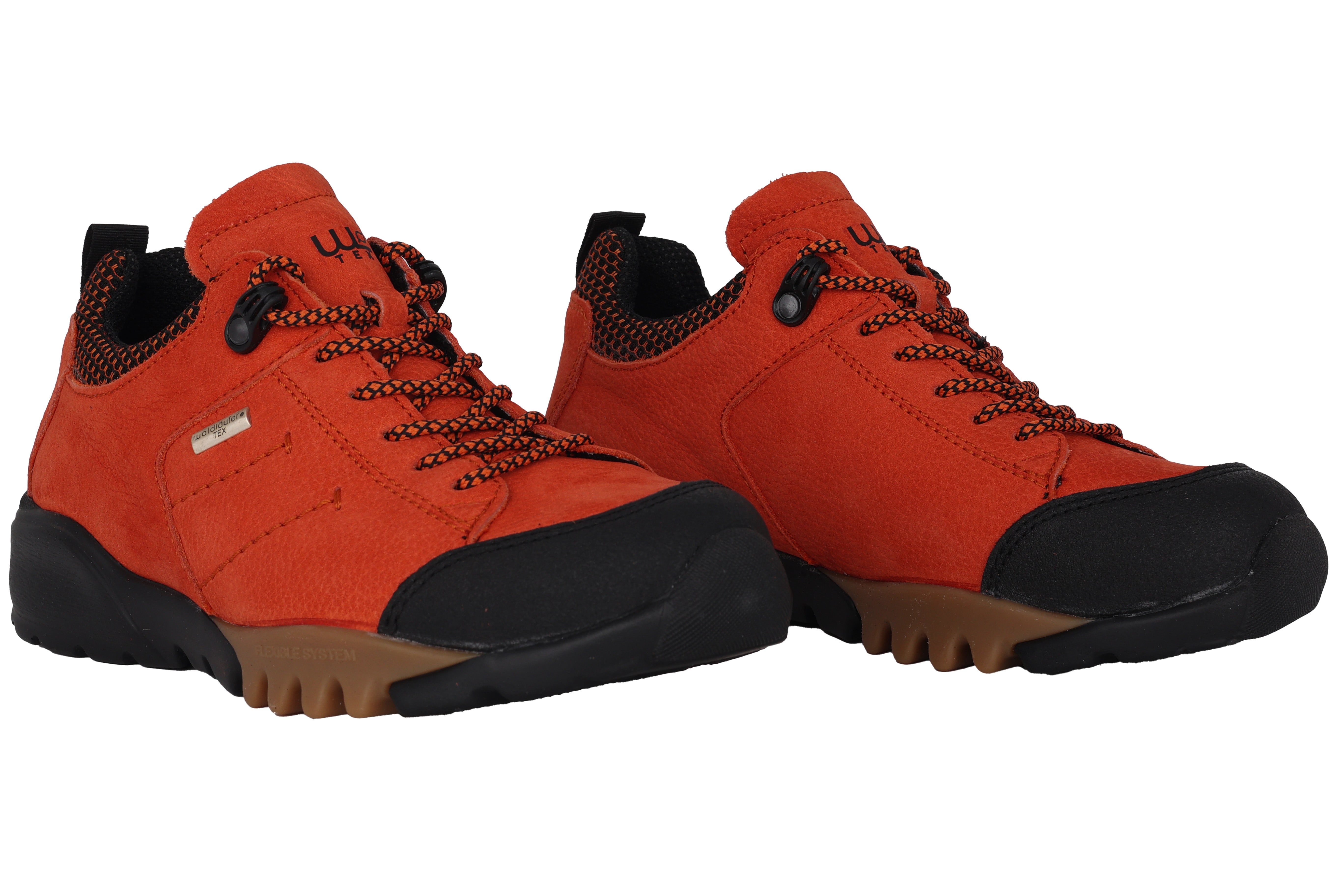 Wasserdichte Damen-Outdoor-Schuhe „H-Amiata“ mit weiter Passform (H) – Rot