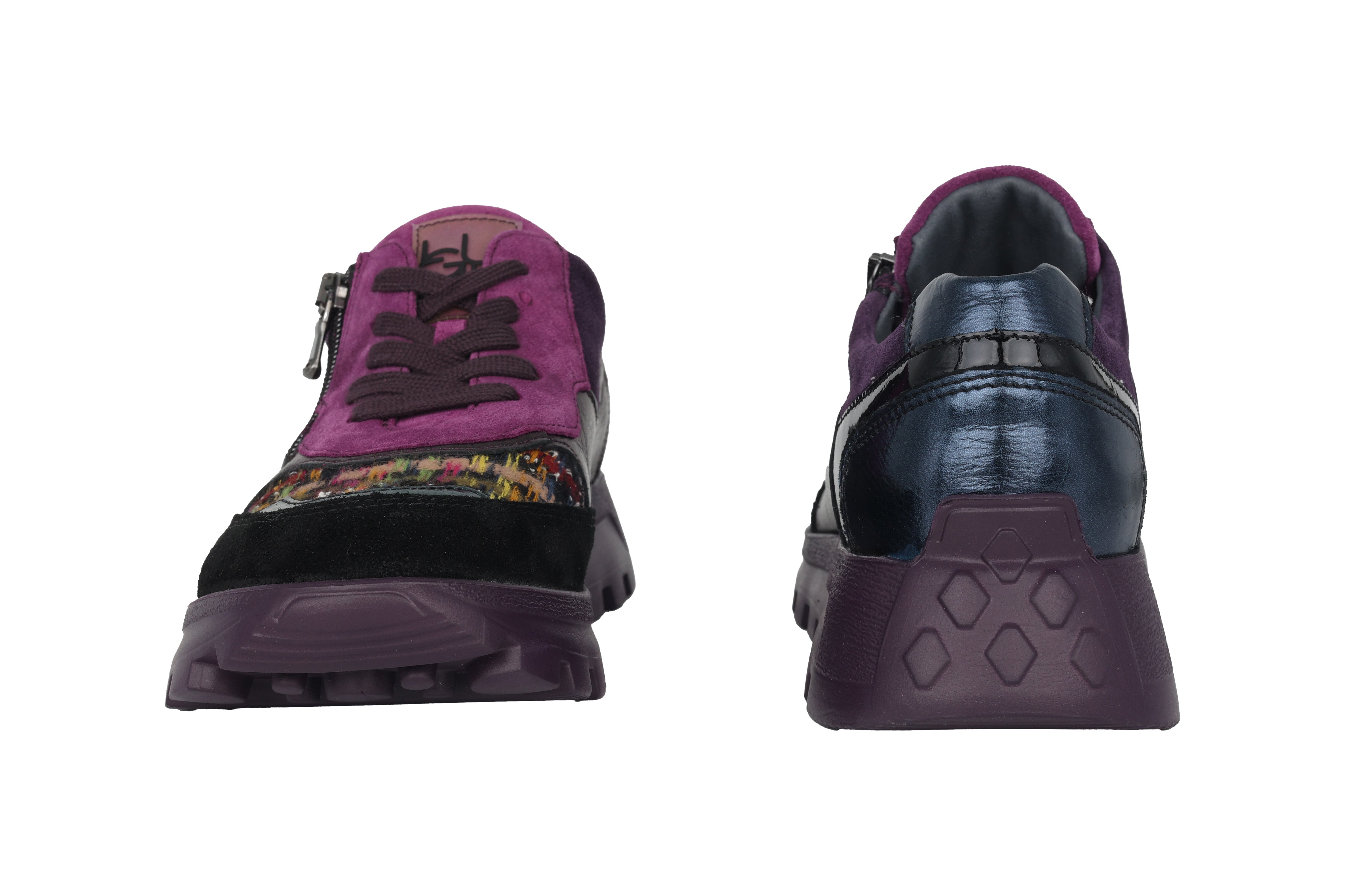 Damen-Sneaker 'H-Ajala' mit weiter Passform (H) – Lila-Mix