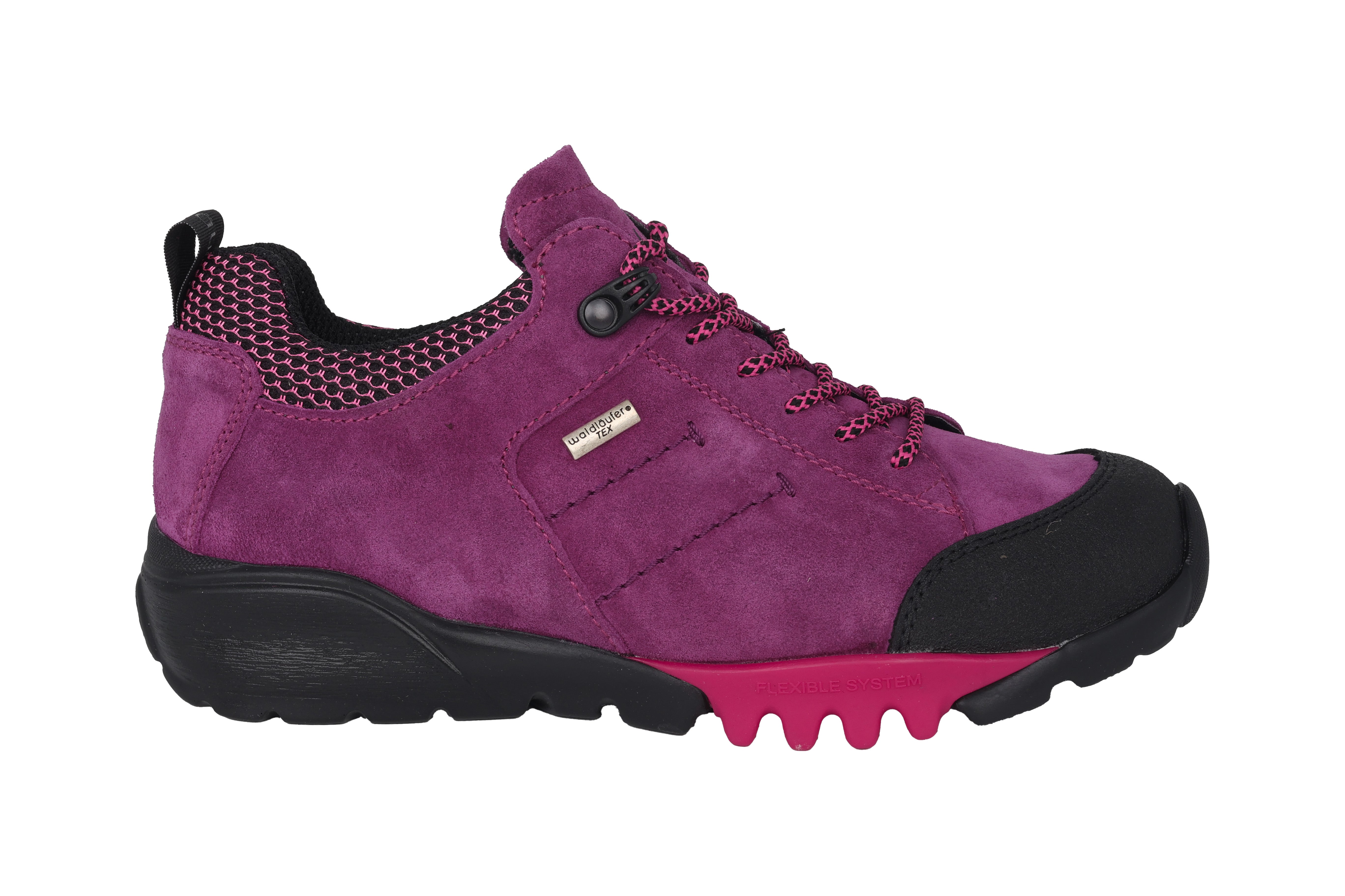 Scarpe outdoor impermeabili da donna a vestibilità ampia (H) "H-Amiata" - Viola