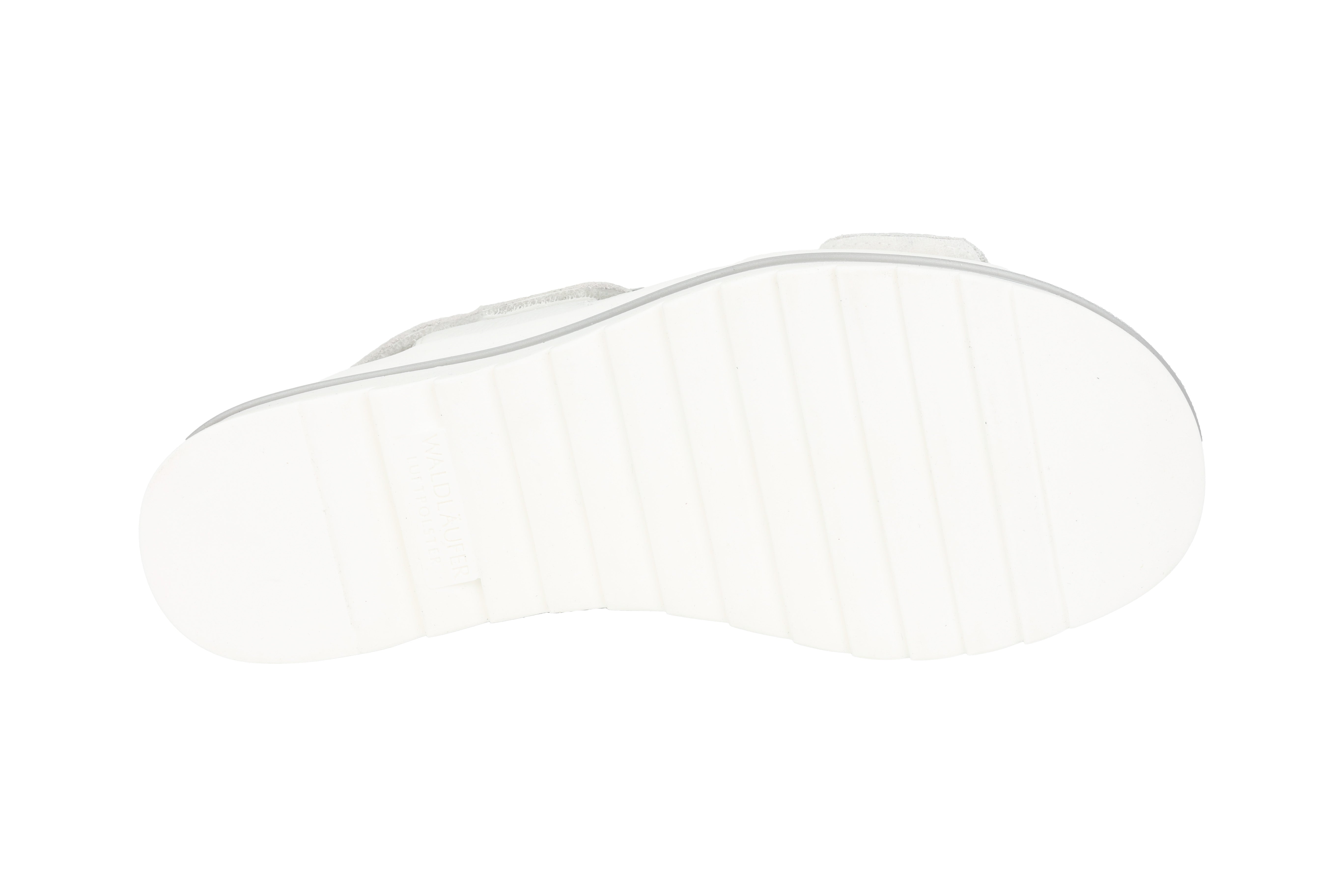 'Hakura' sandalia de mujer de corte ancho (H) - blanco