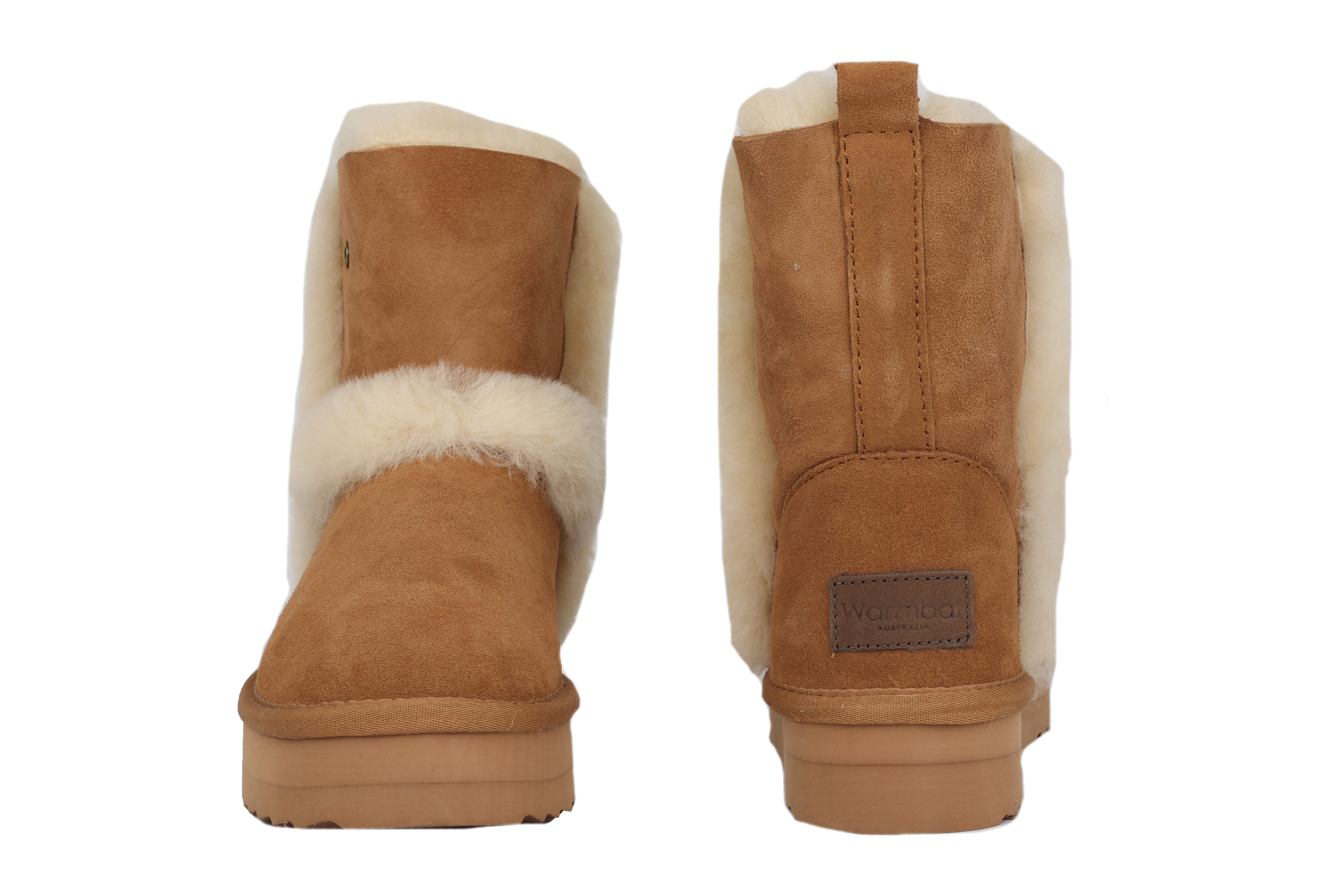 'Kangaroo' women's warmlined boot - Brown