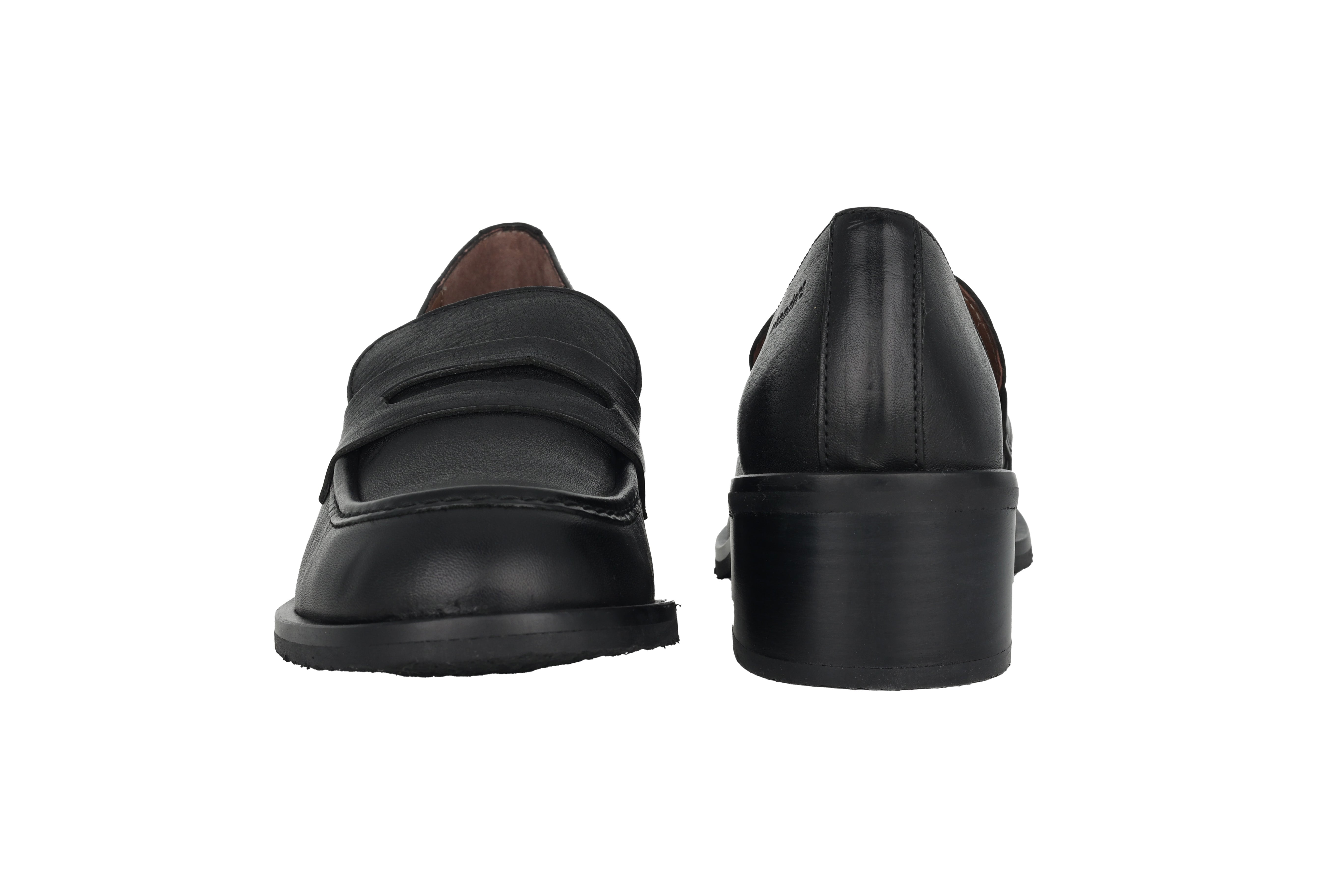Mocassin femme 'Crep 1' - noir