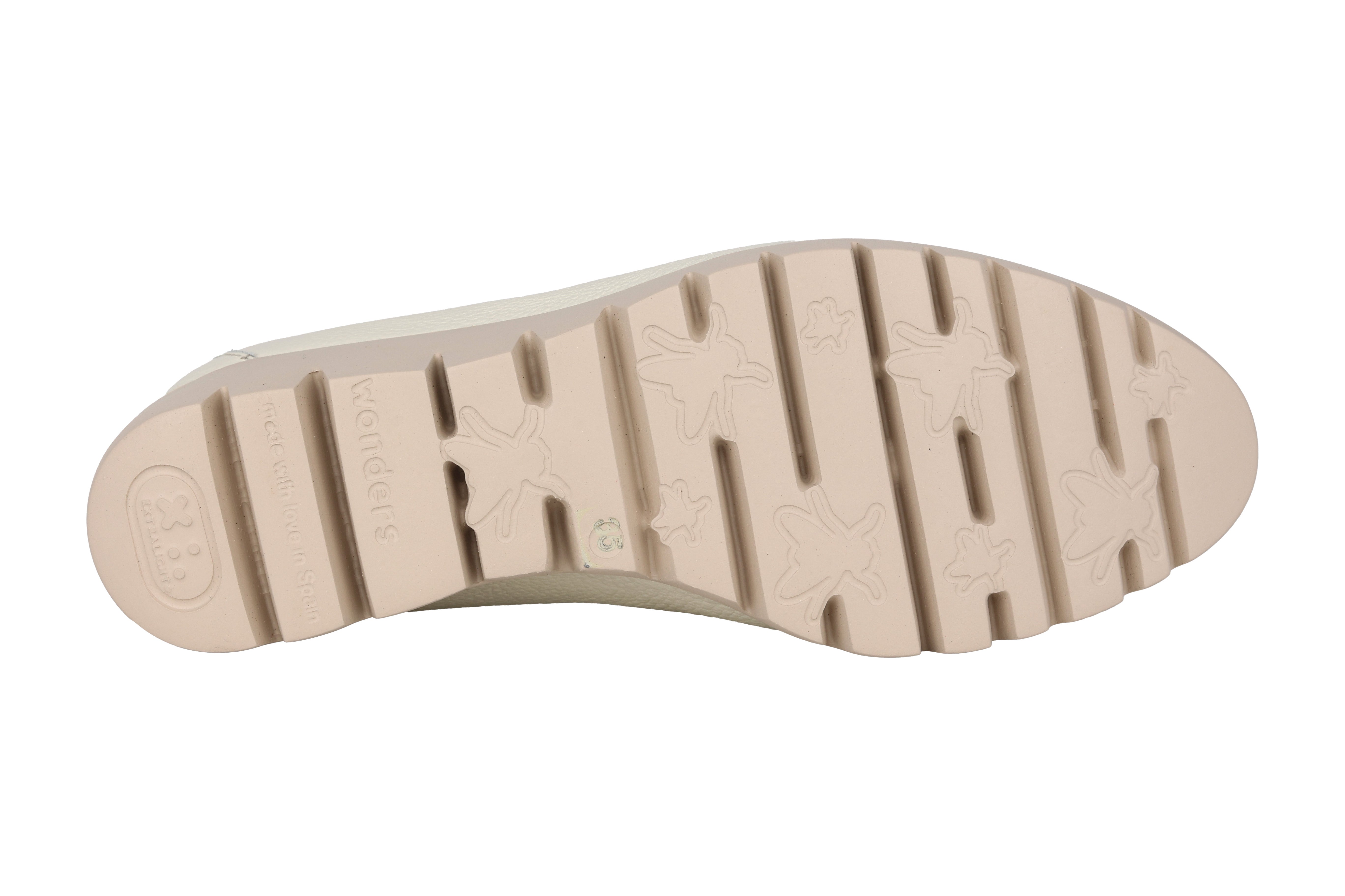 'Fly' women's wedge loafer pumps - Off White