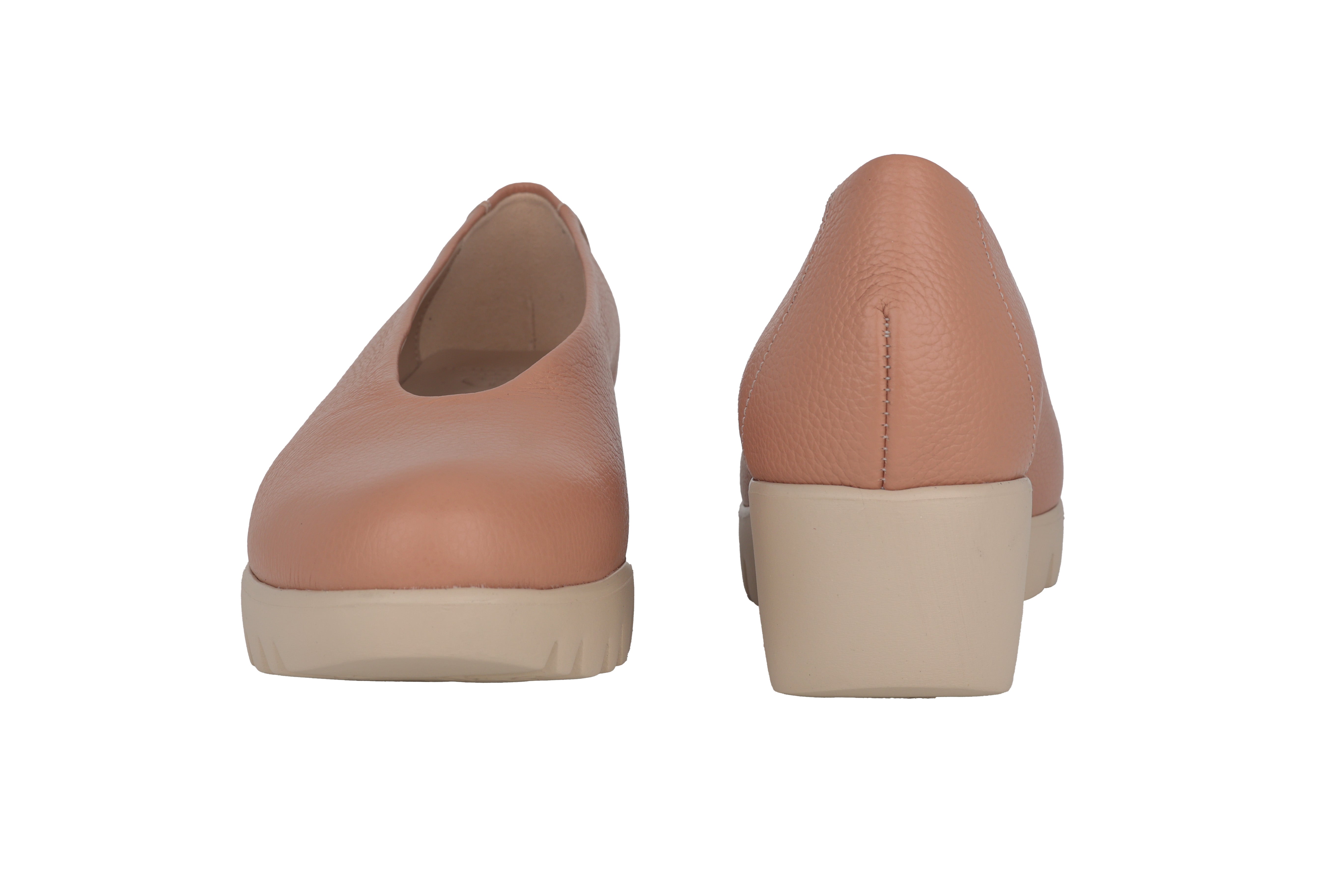 Damen-Loafer „Fly“ mit Keilabsatz – Rosa