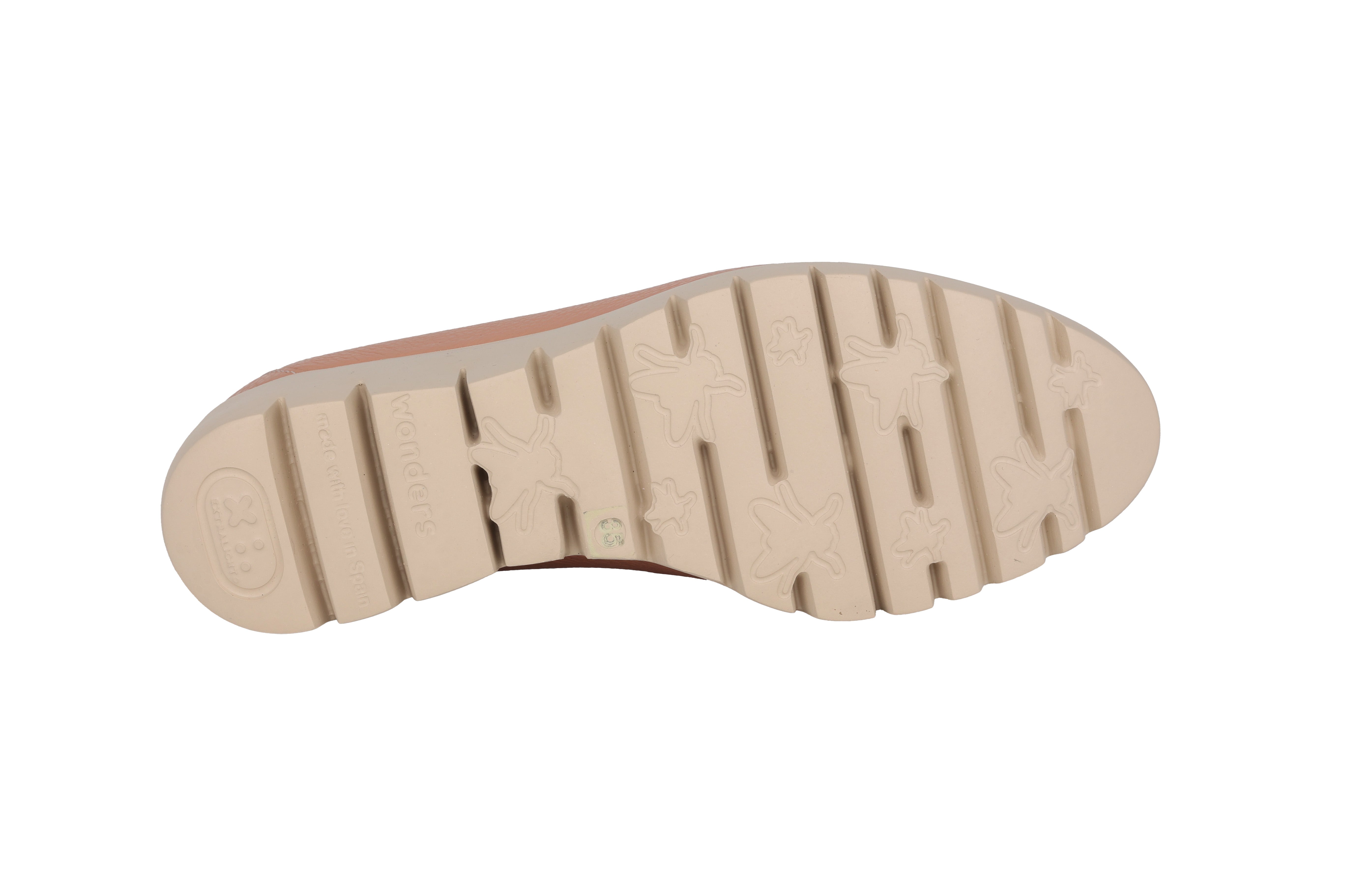 Damen-Loafer „Fly“ mit Keilabsatz – Rosa