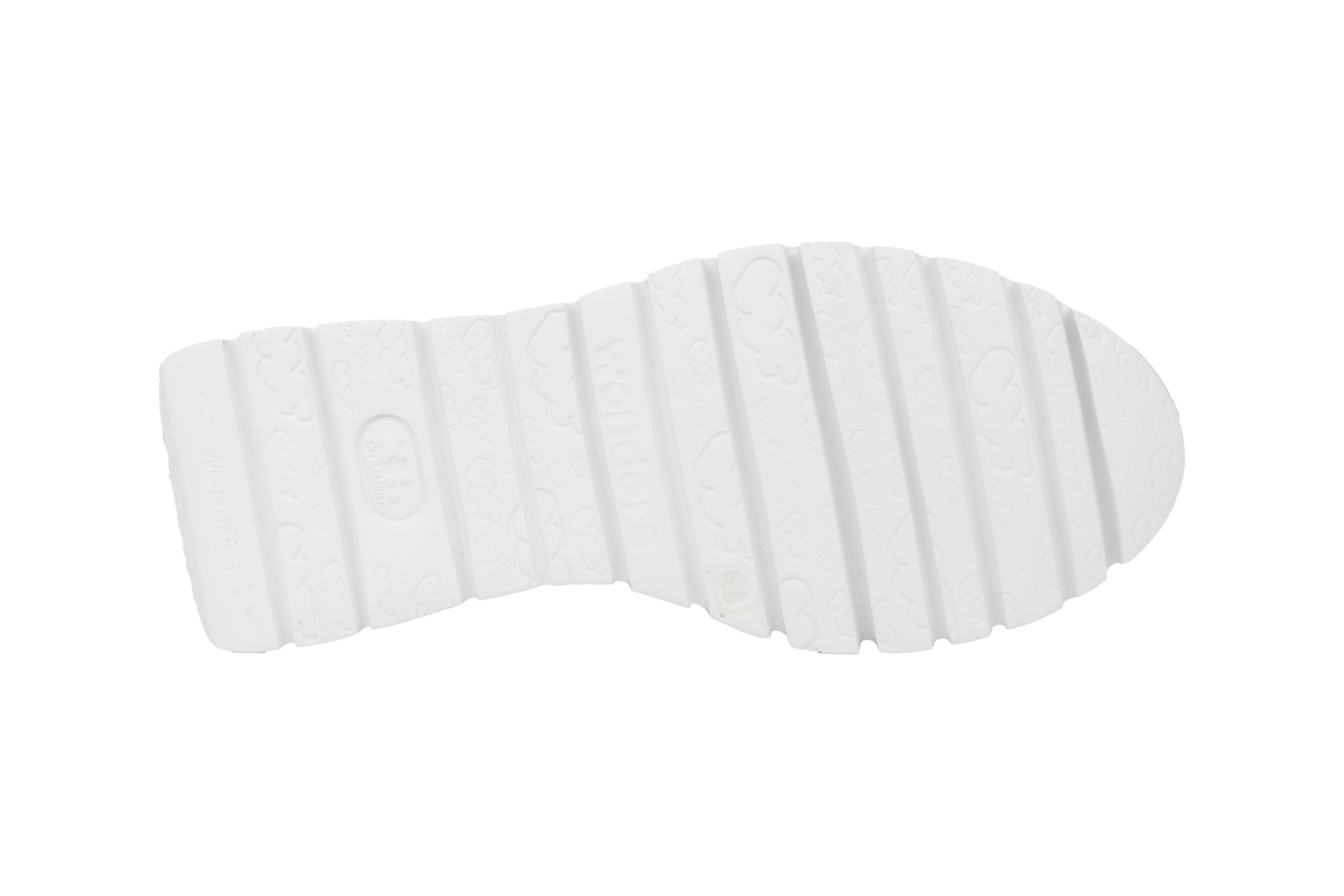 Damessneaker met veters 'Oslo' - beige mix