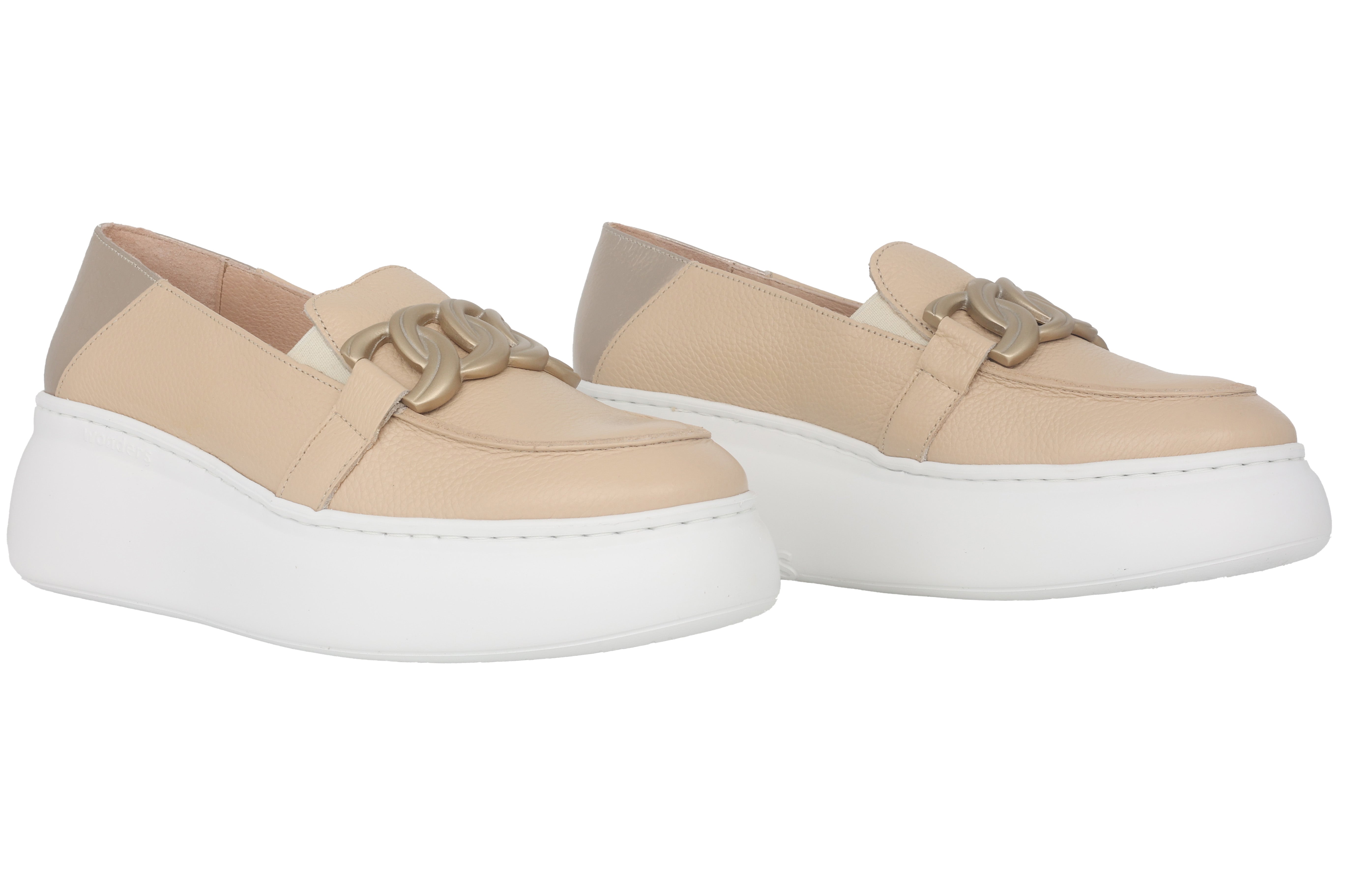 'Begin' women's loafer - beige