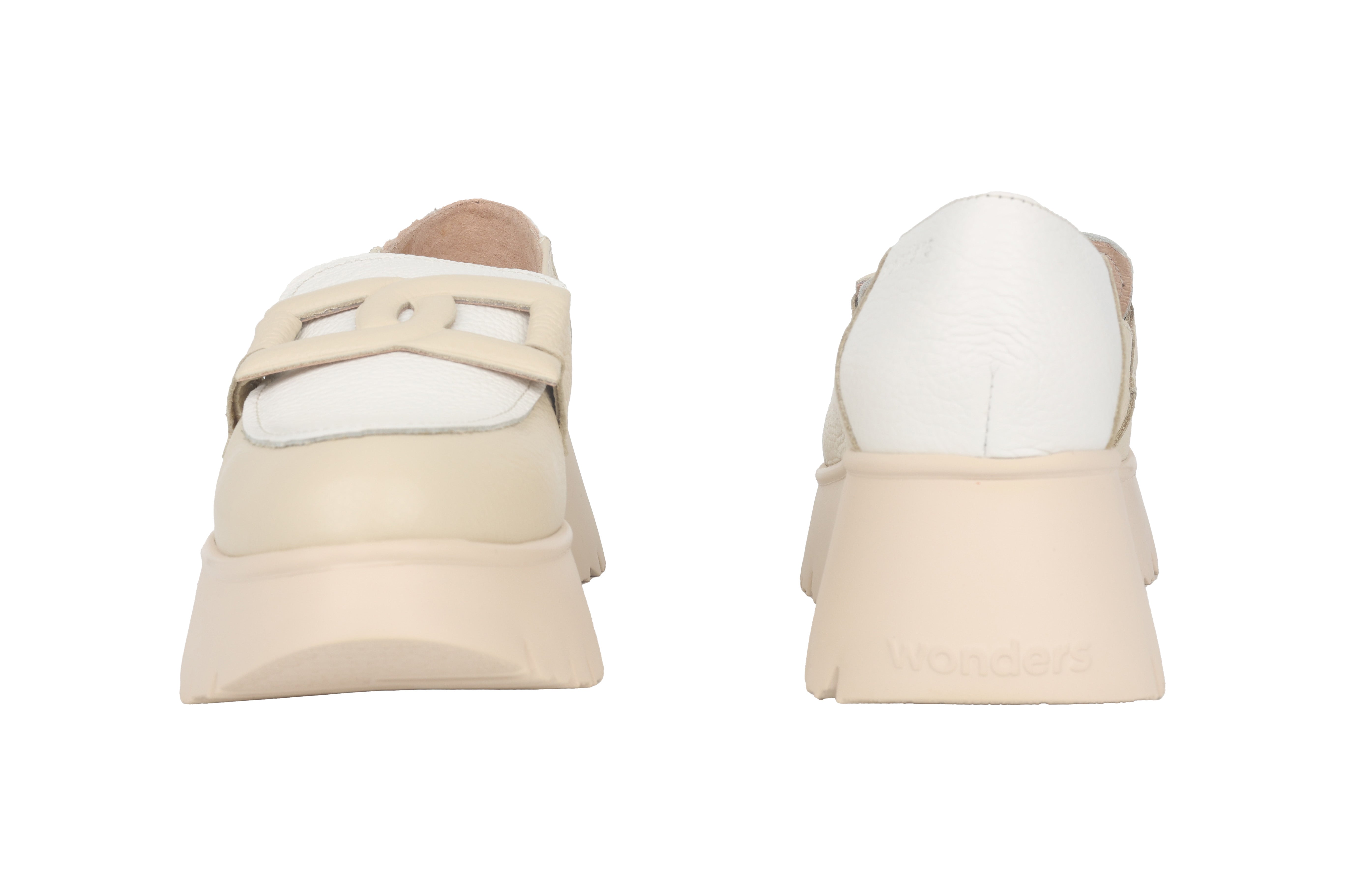 'Venecia' women's loafers - beige mix