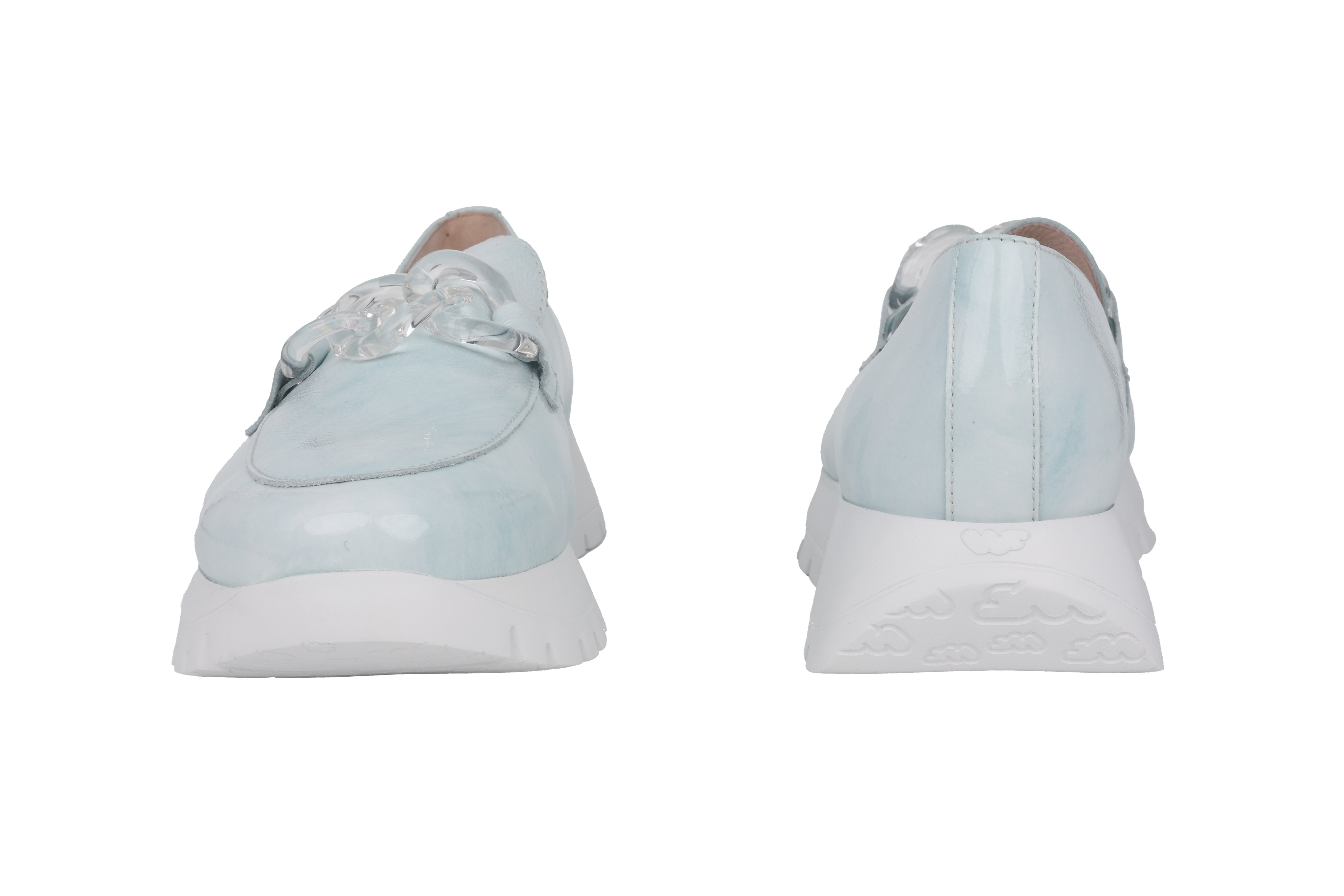 Damen-Loafer „Iris“ – Hellblau