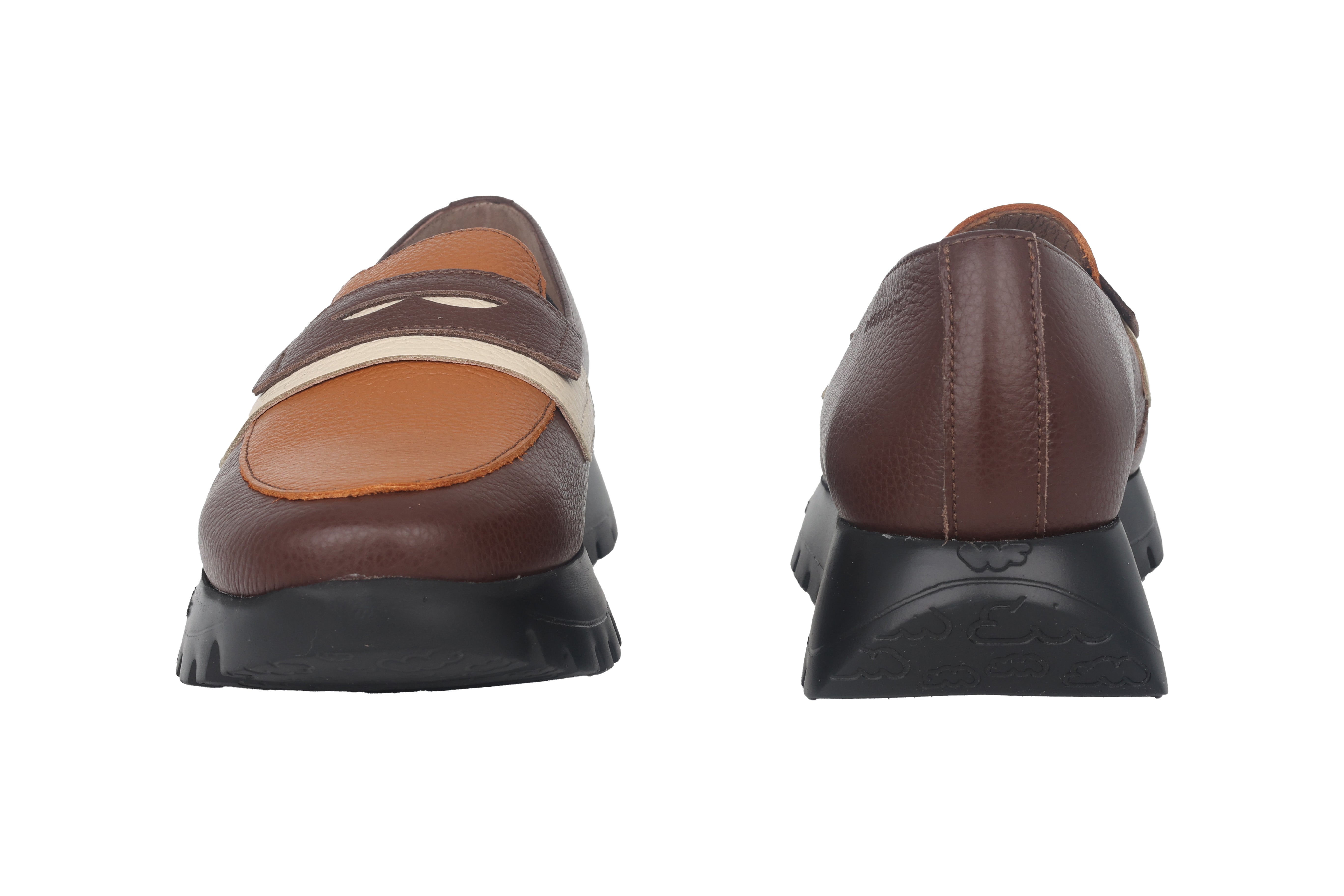 Mocassins femme 'Materia' - Marron