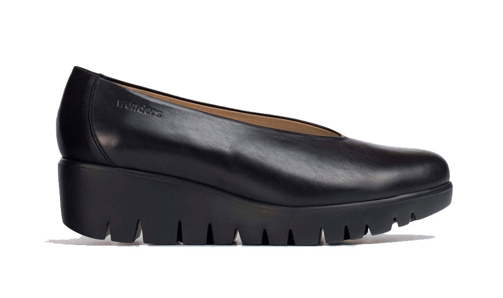 'Fly' dame loafer - sort