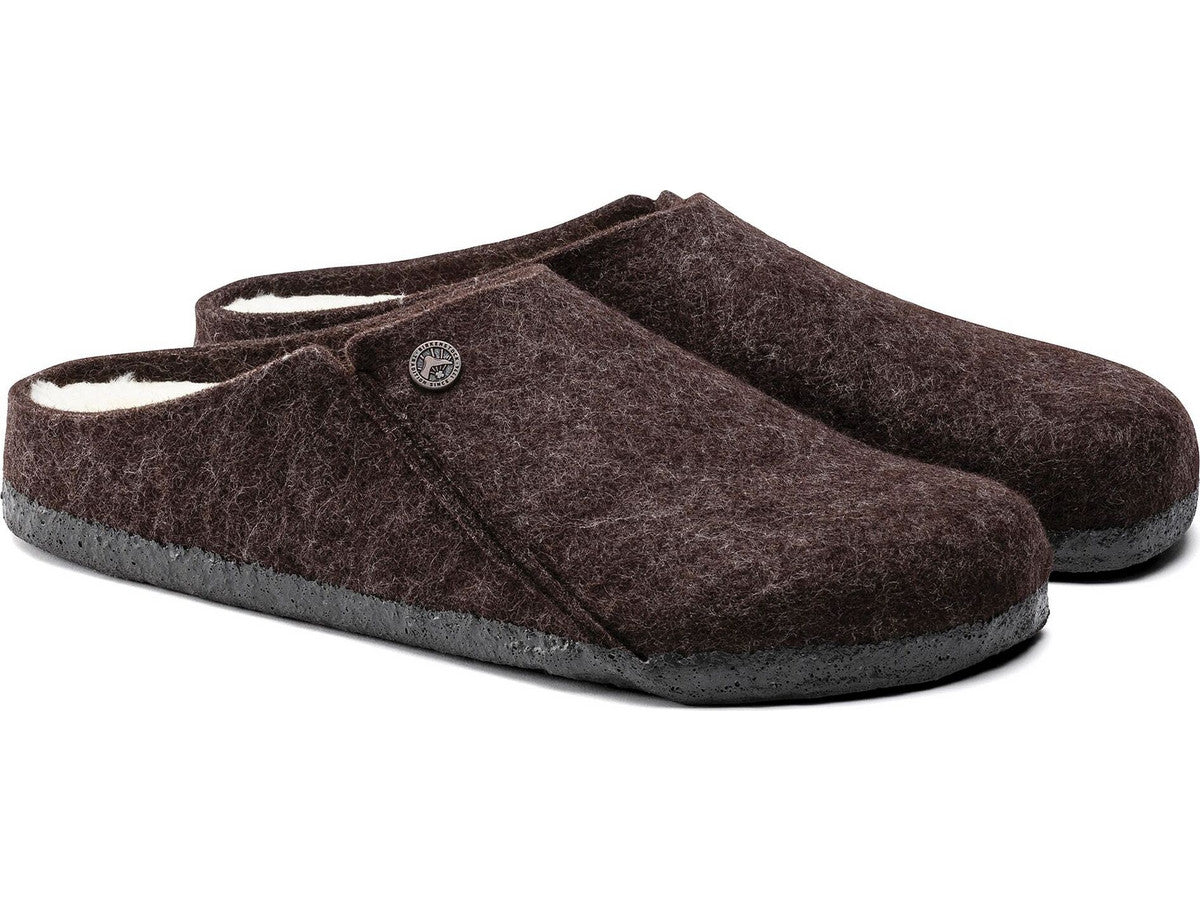 Thuispantoffel voor heren 'Zermatt Rivet' - Bruin - ChaplinshoesThuispantoffel voor heren 'Zermatt Rivet' - BruinBirkenstock