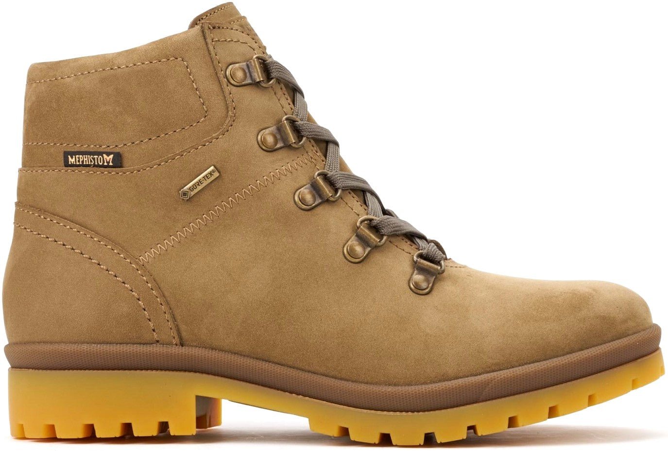 'ZIA GT MAYA' vandtæt varmforet støvle til kvinder - Kamelbrun - Chaplinshoes'ZIA GT MAYA' vandtæt varmforet støvle til kvinder - Camel brown Mephisto